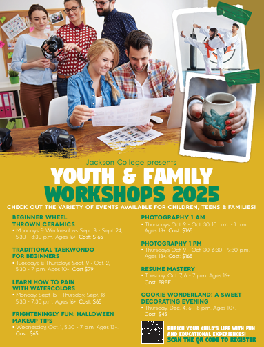 Youth and Family Workshops