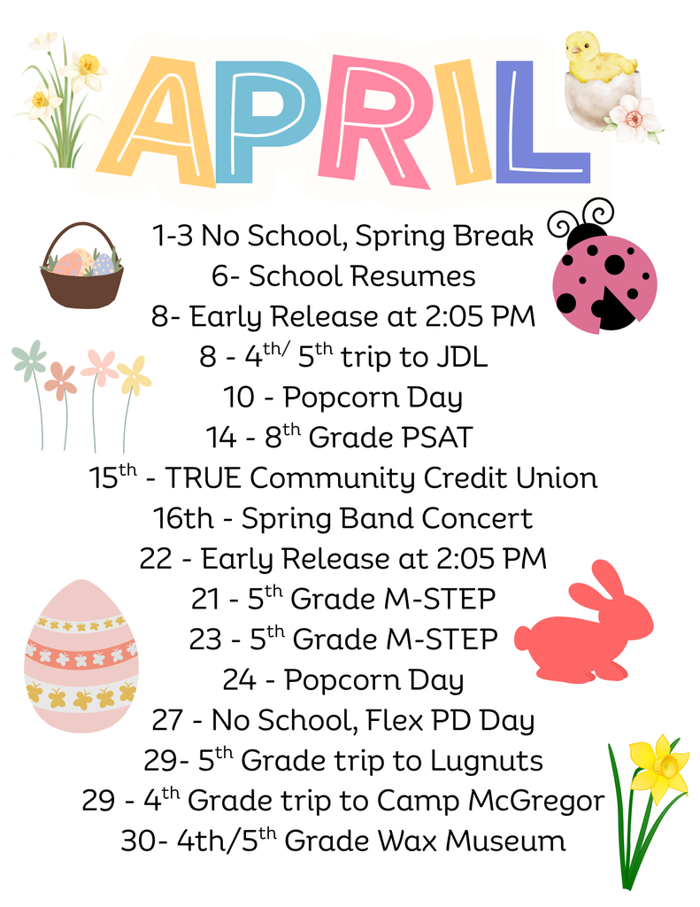 april calendar