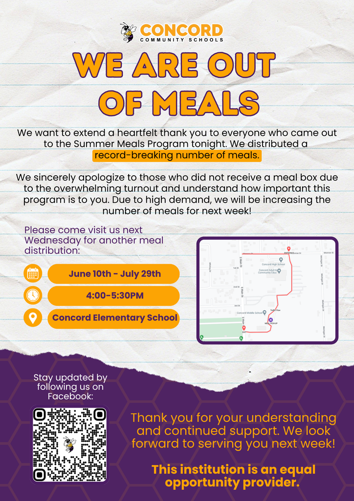 Out of Meals 26