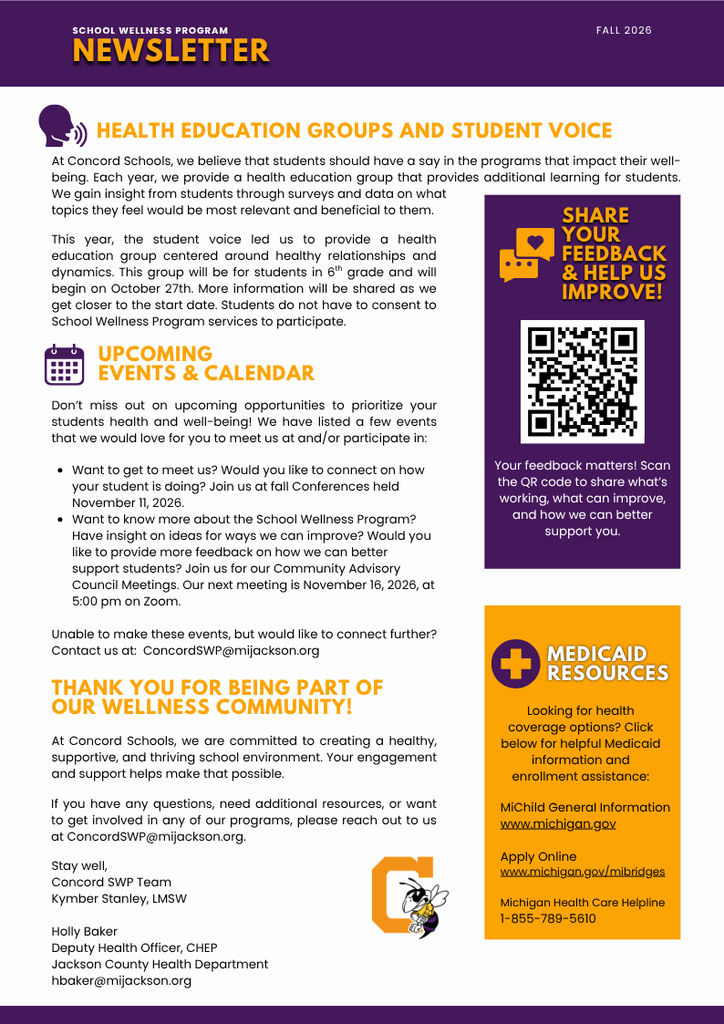 Fall 2026 Newsletter
