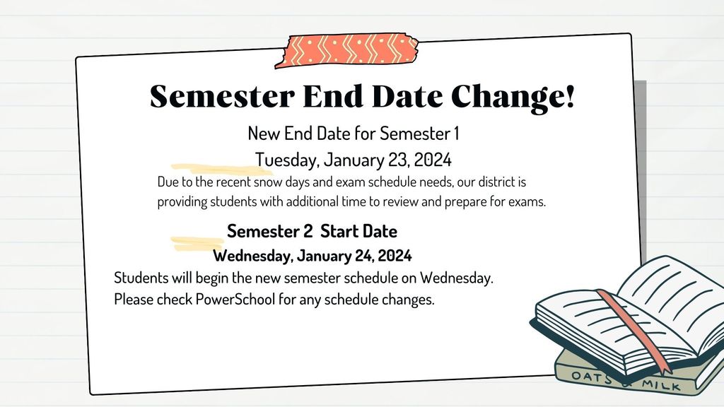 Semester End Date