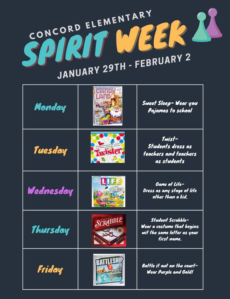 Elementary Spirit Week