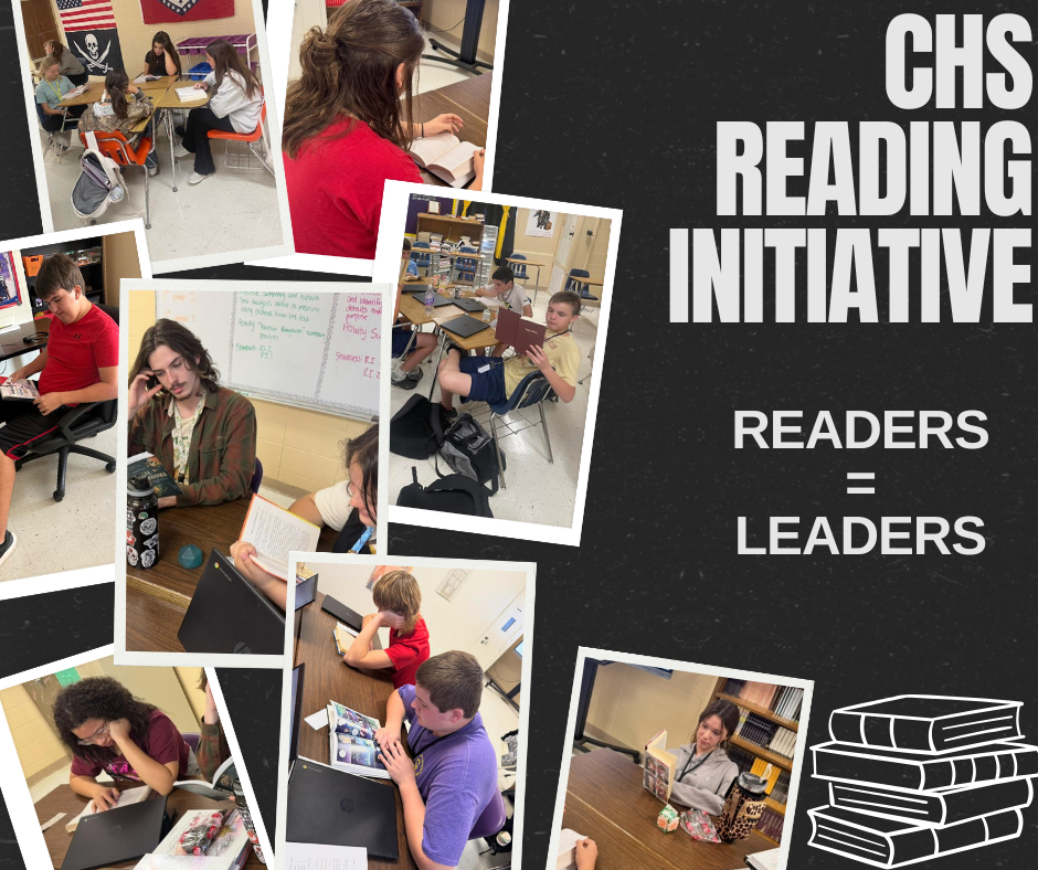 CHS reading initiative post