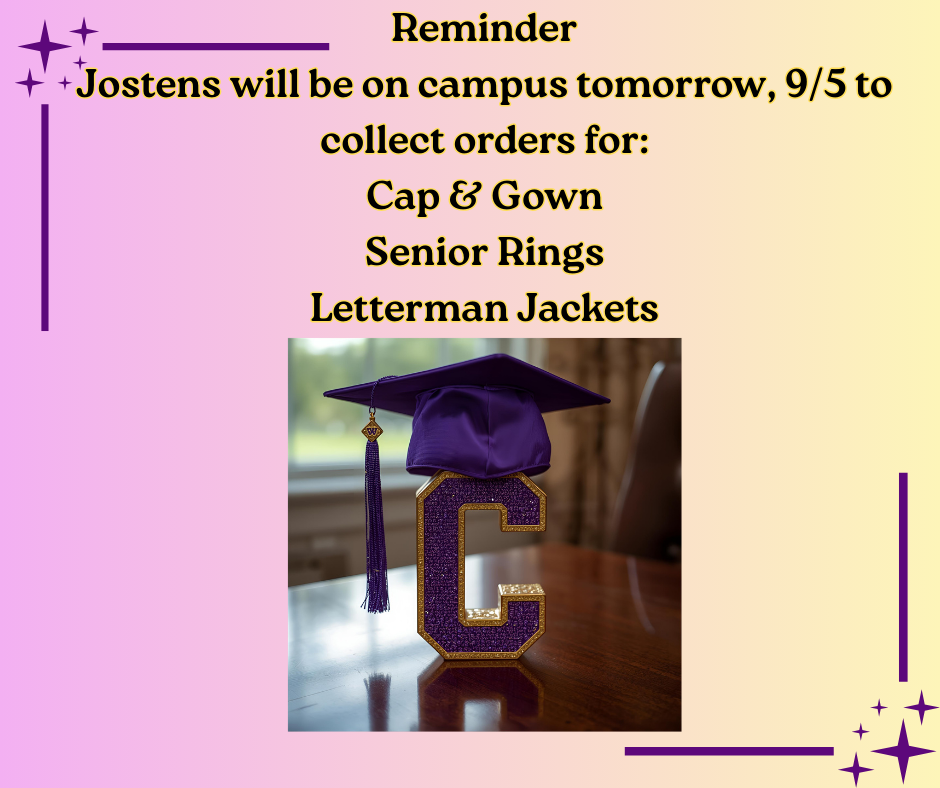 Jostens Reminder