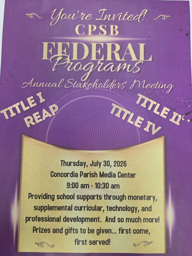 Title 1 Flyer