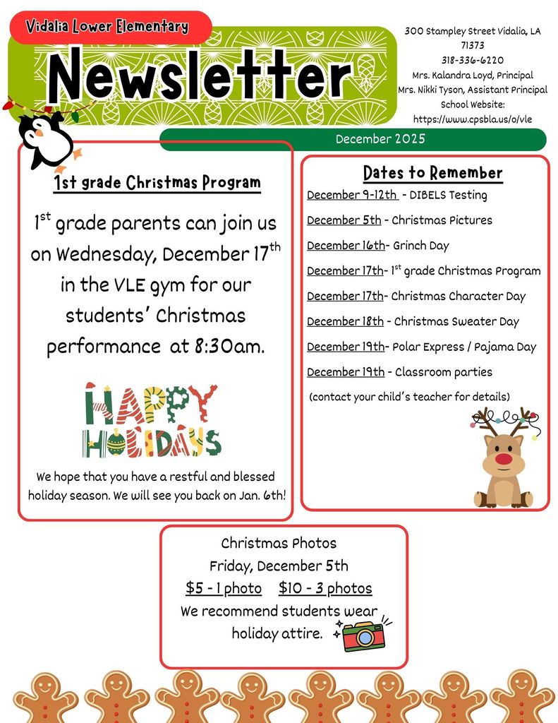 December Newsletter