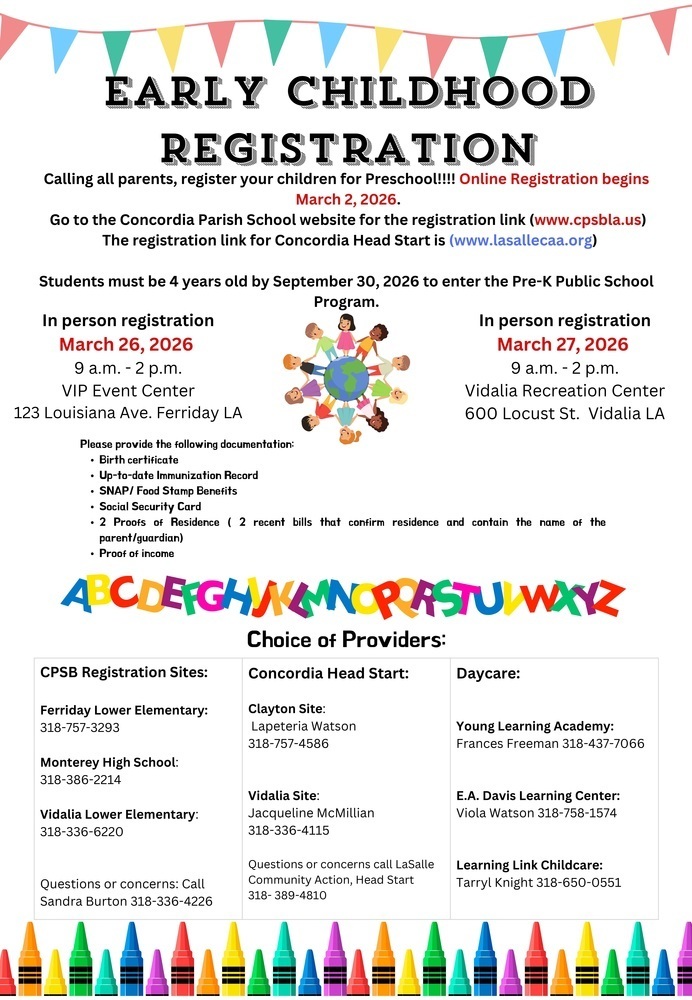 Early Childhood Registration