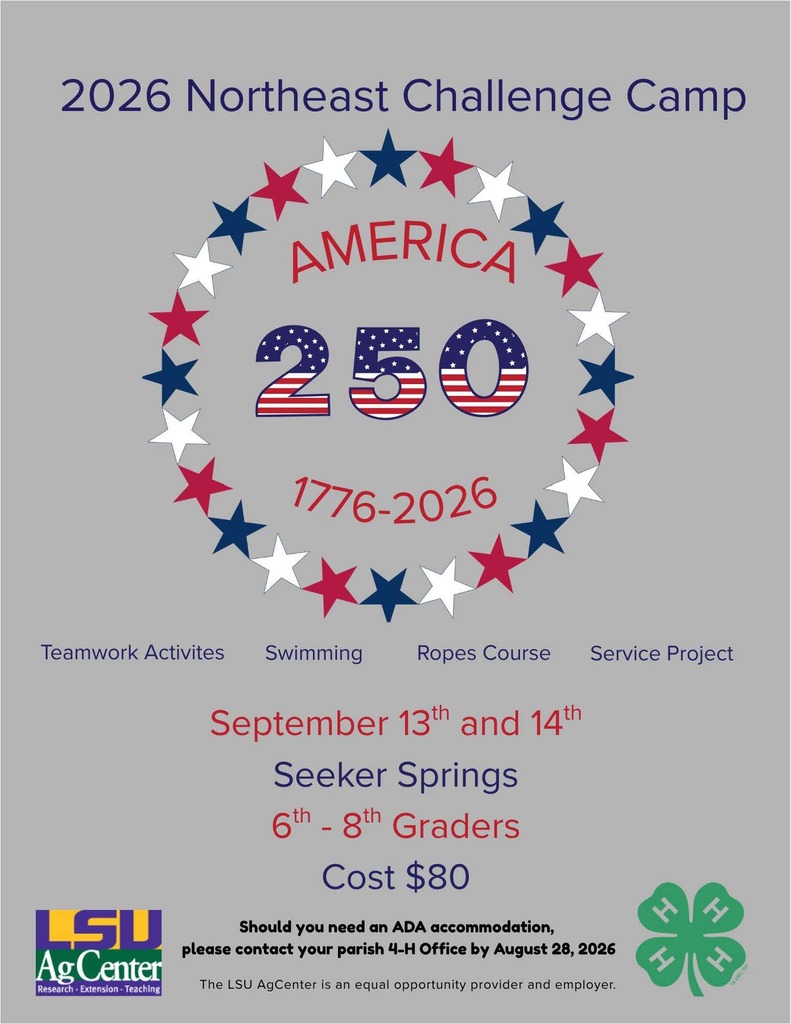 4-H America 250 Northeast Challenge Camp