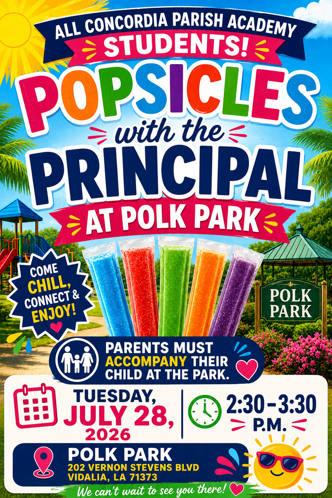Popsicles with the Principal!
