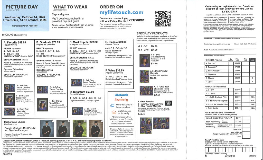Cap & Gown