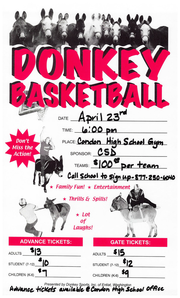 Donkey Basketball 