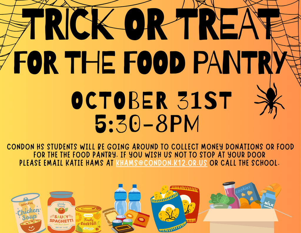Trick or Treat for the Food Pantry