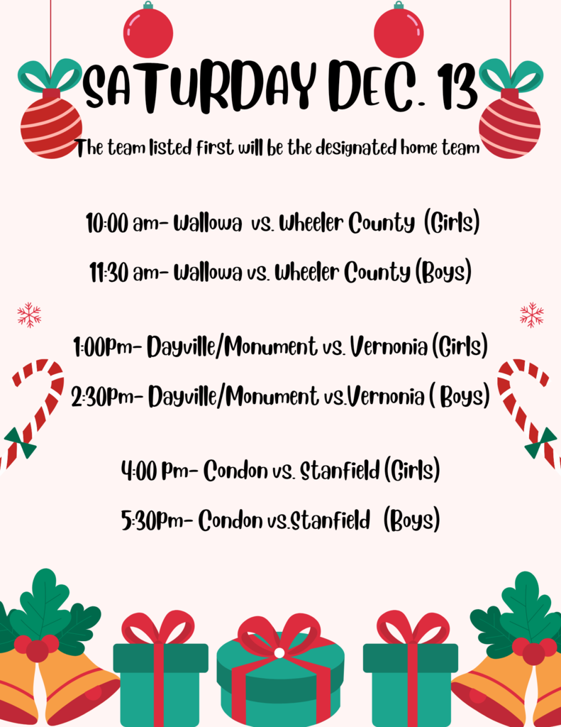 Condon Tournament Day 1 and 2