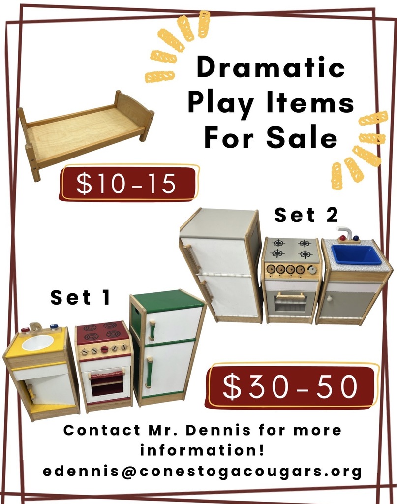 Dramatic play items for sale 