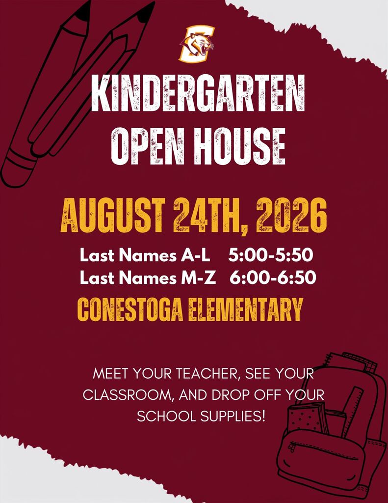 Kindergarten open House flyer