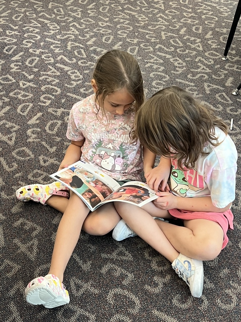 Students reading