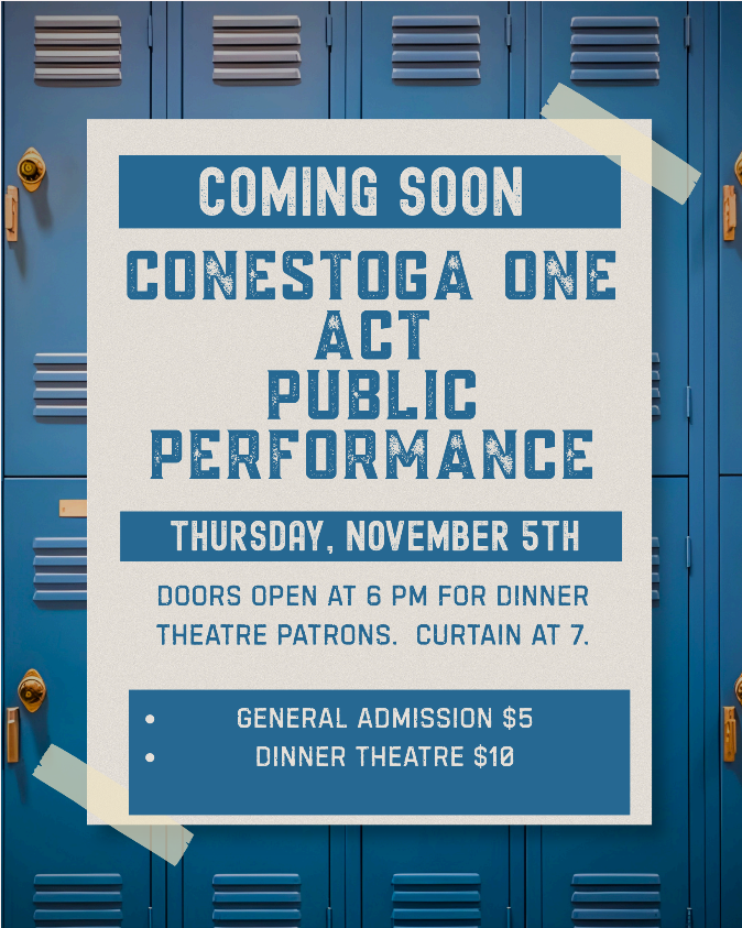 One Act Flyer