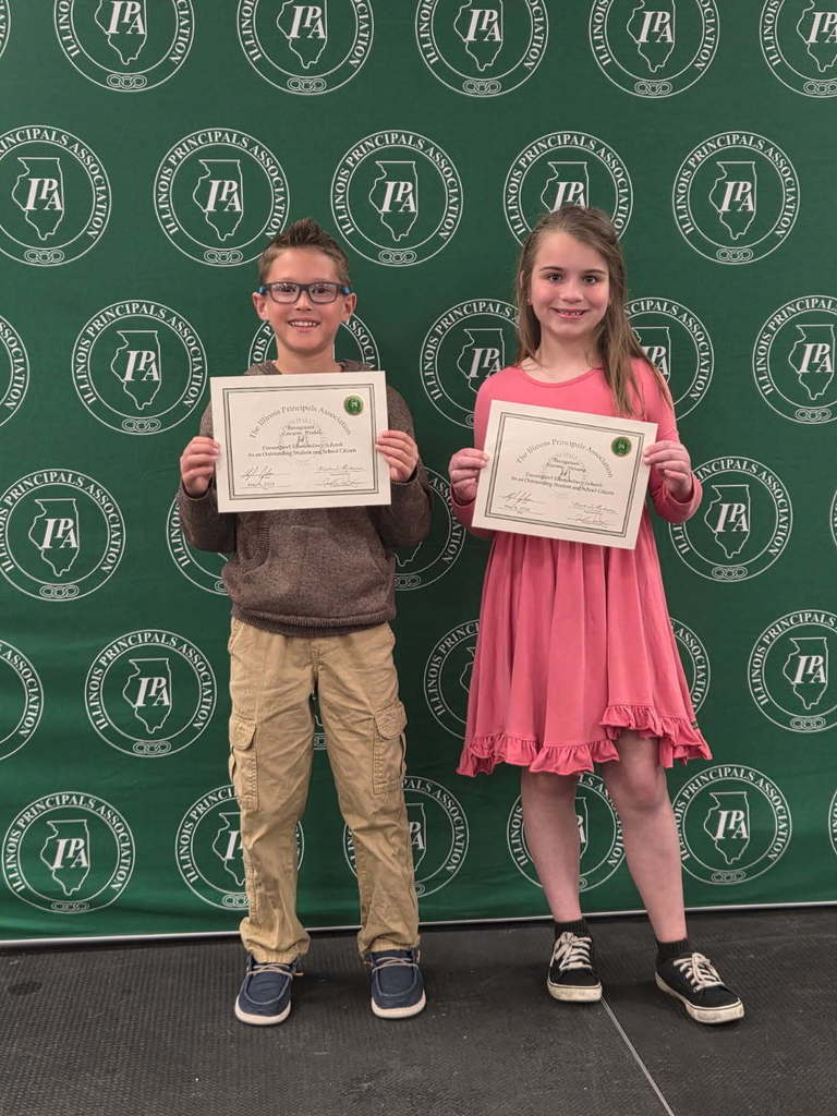 Congratulations to Carson Hodel and Naomi Stevens as they were honored at the IPA Recognition breakfast.