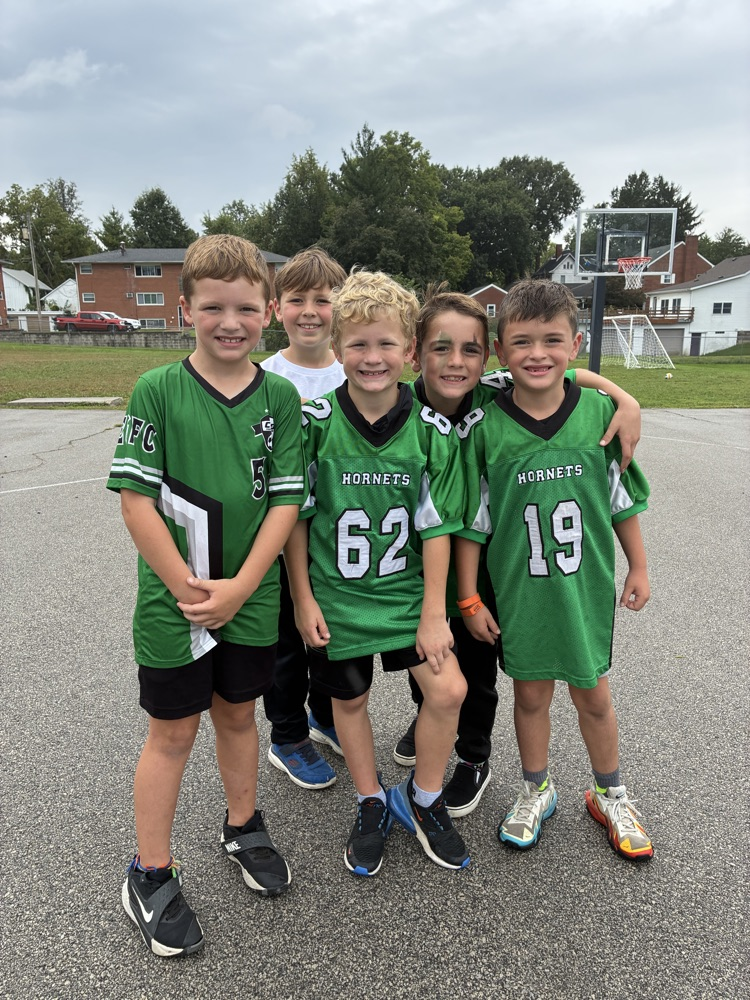 Green & white day!