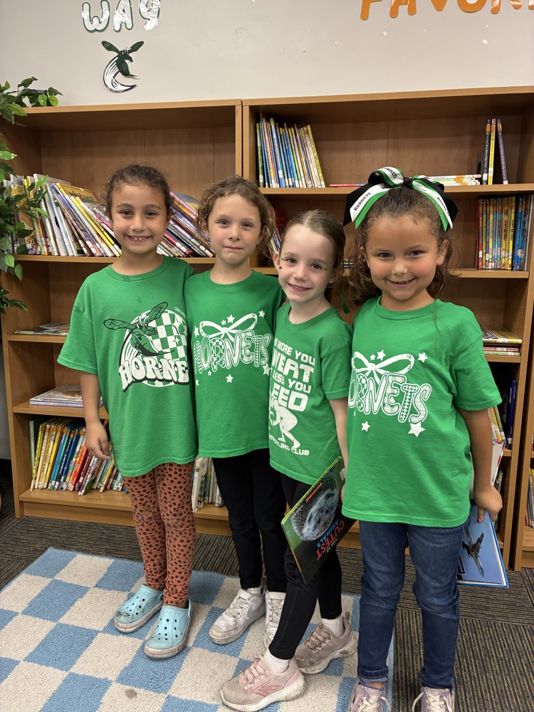 Green & white day!