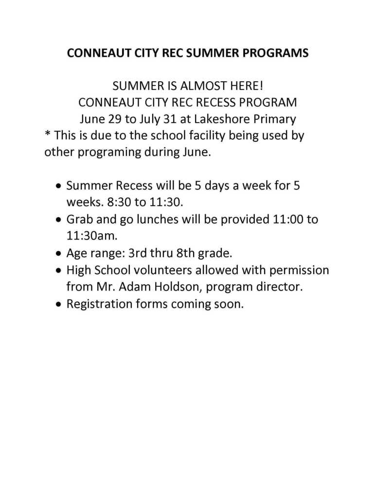 Summer Recess 26