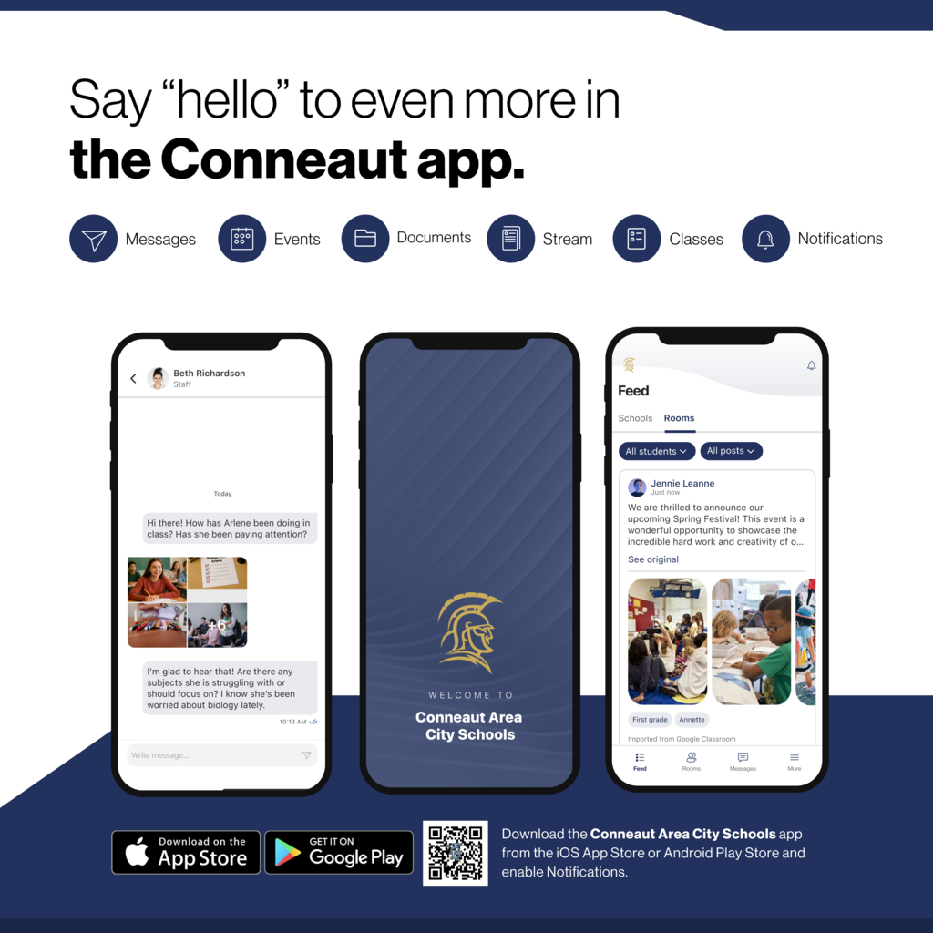 Stay Connected with Conneaut Area City Schools – All in One Place