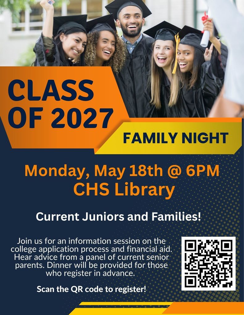 Current juniors and their parents are invited to Junior Family Night