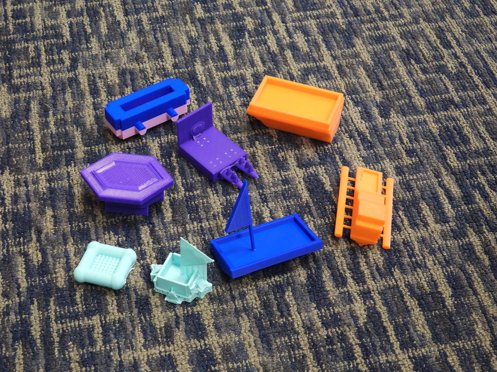 3D designed boats Period 2