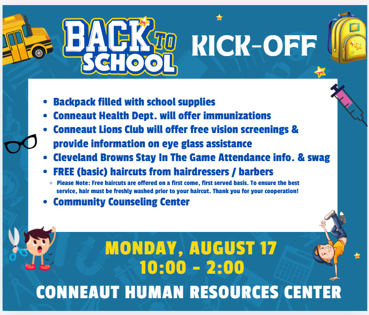 Back to school kick off