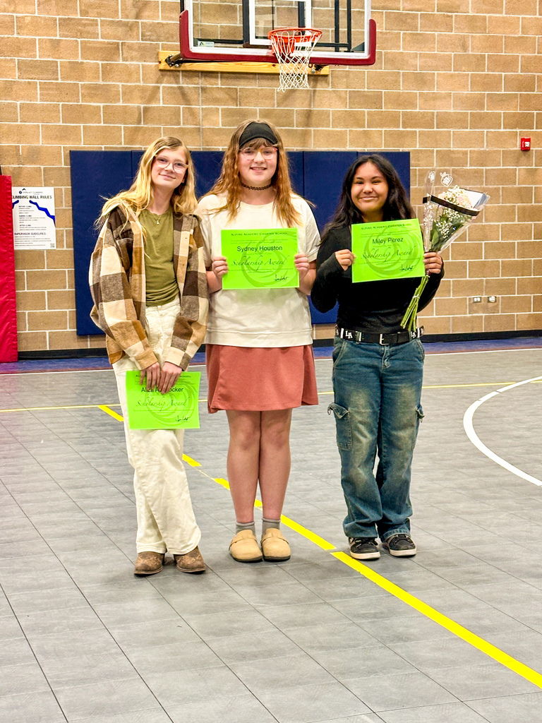 Alpine Academy’s Leader and Scholar of the Month for May!