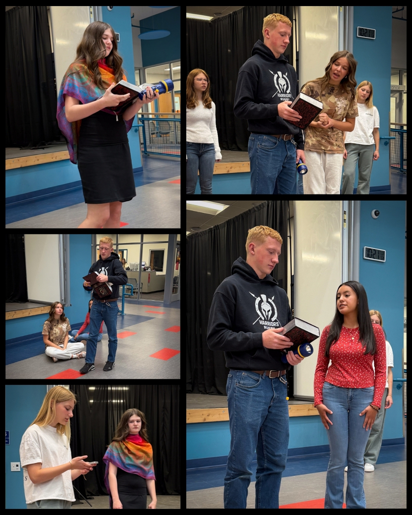 8C Class performed The Poe Plays