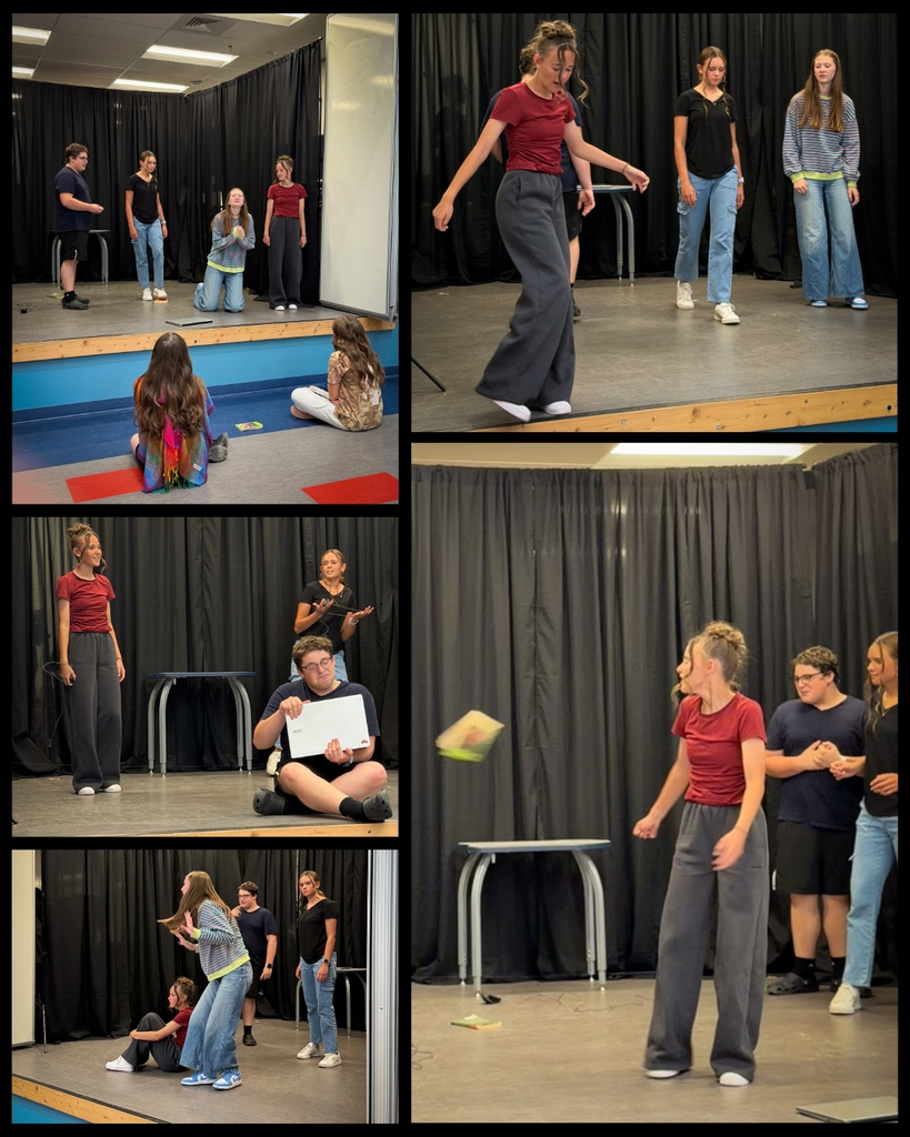 8C Class performed The Poe Plays