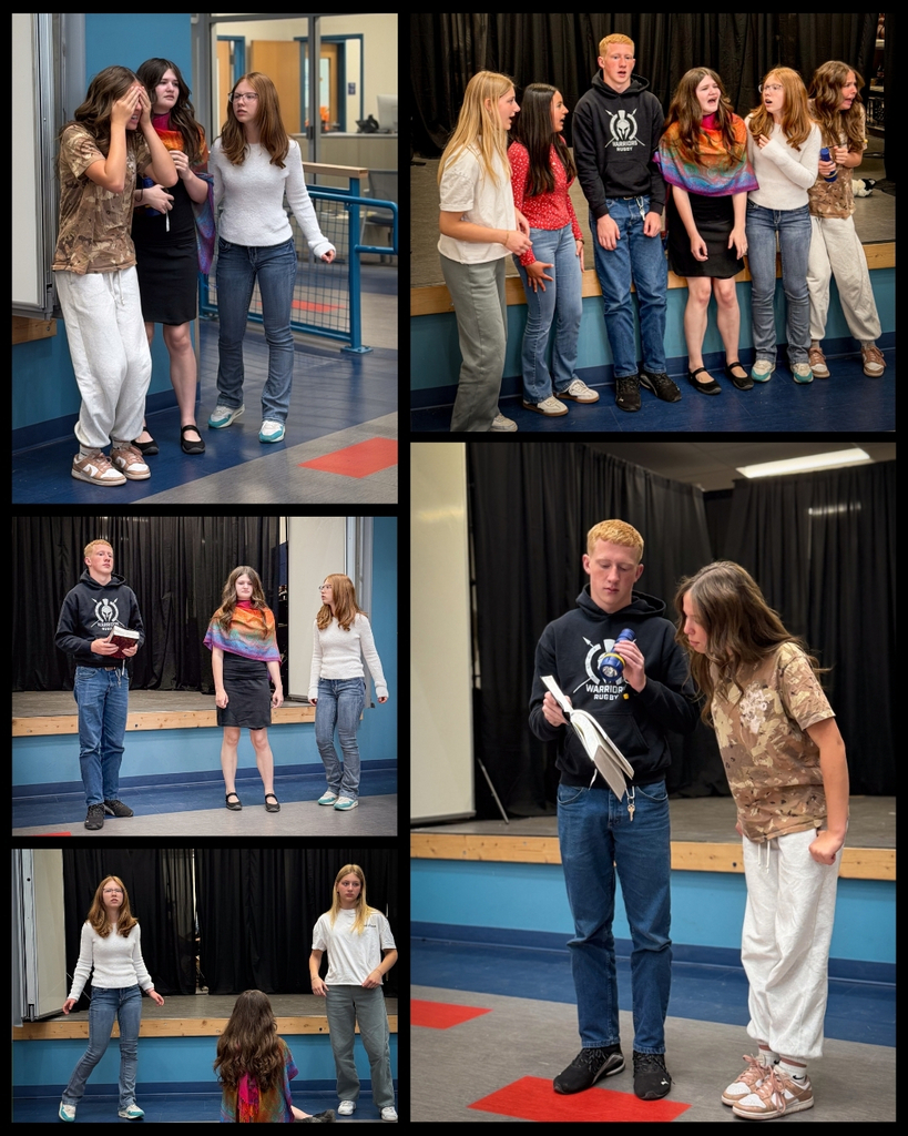 8C Class performed The Poe Plays