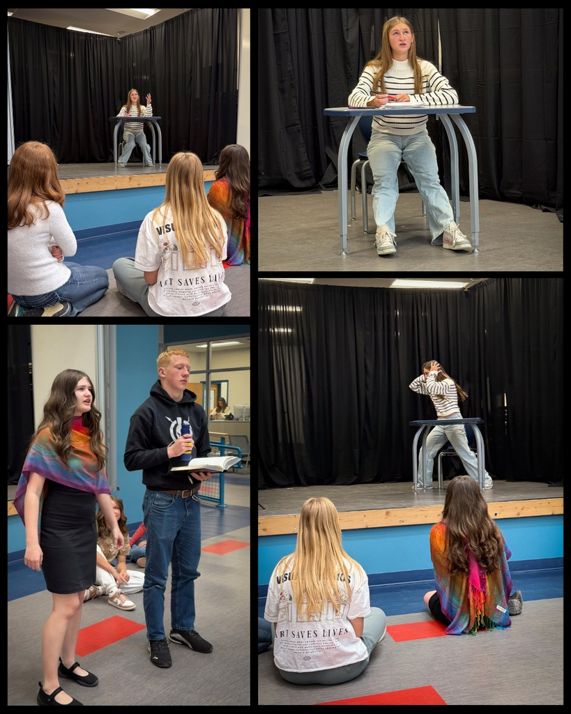 8C Class performed The Poe Plays