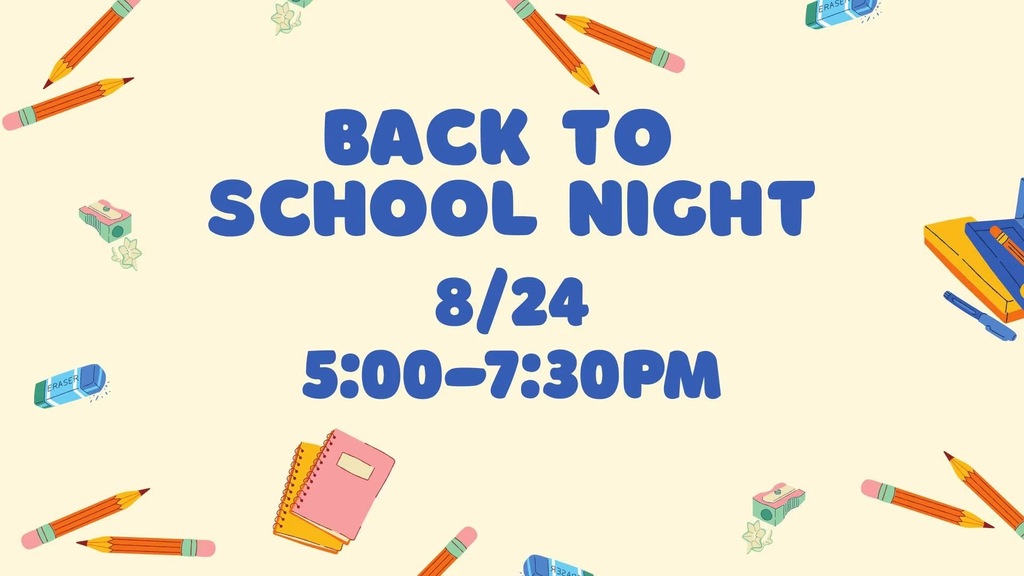 Back to school night for 2026-2027