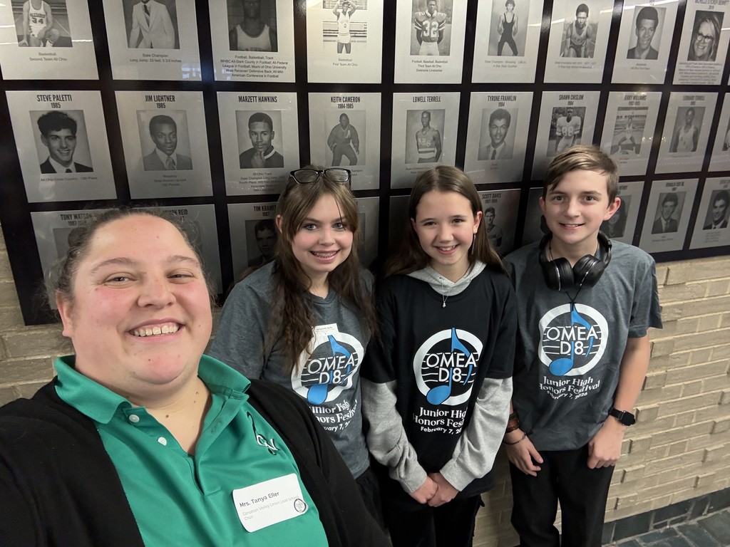 Students at OMEA D8 Competition