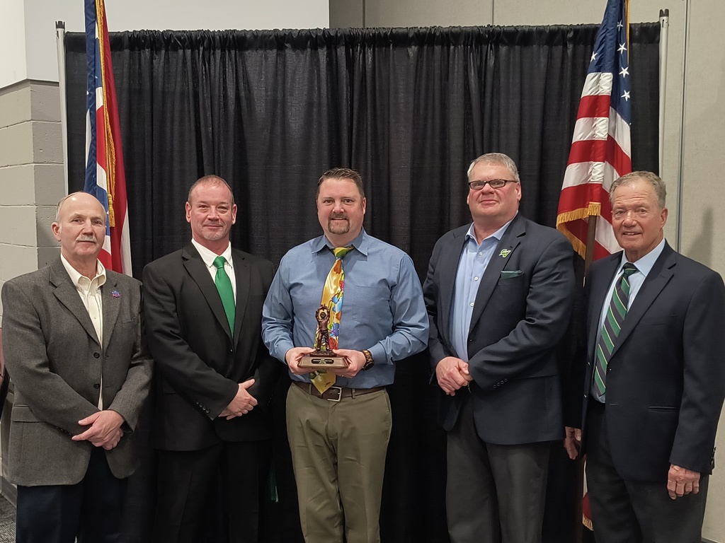 Josh Ulrich Receiving CORAS Award.