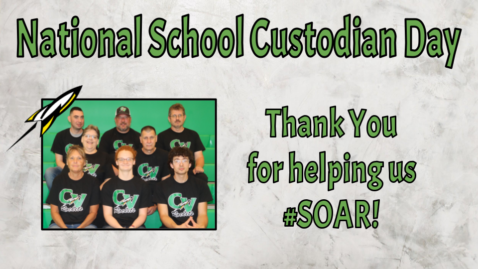 National School Custodian Day with our Custodians