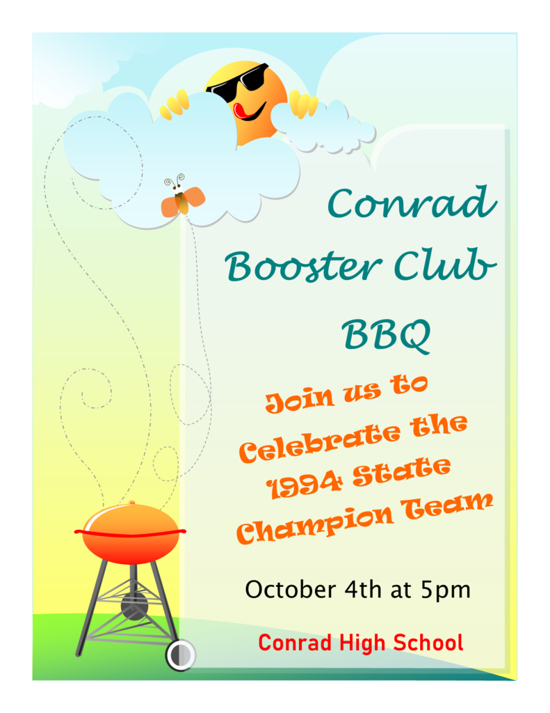 Booster Club Flyer