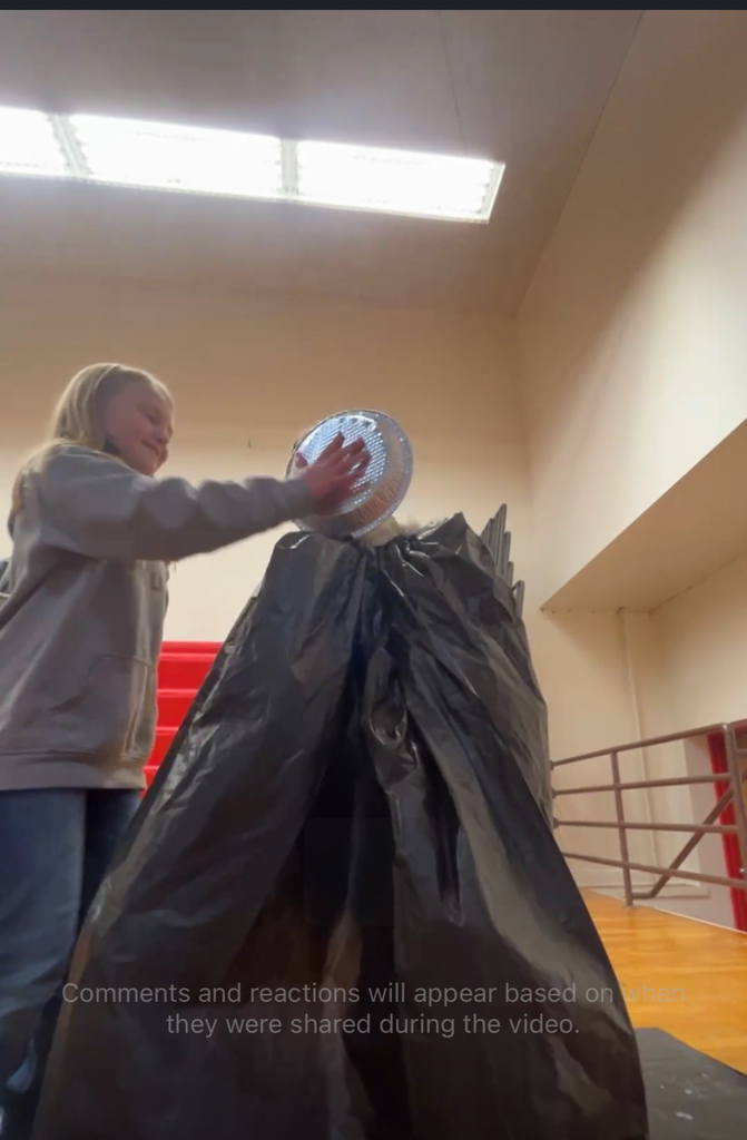 Student pieing teacher