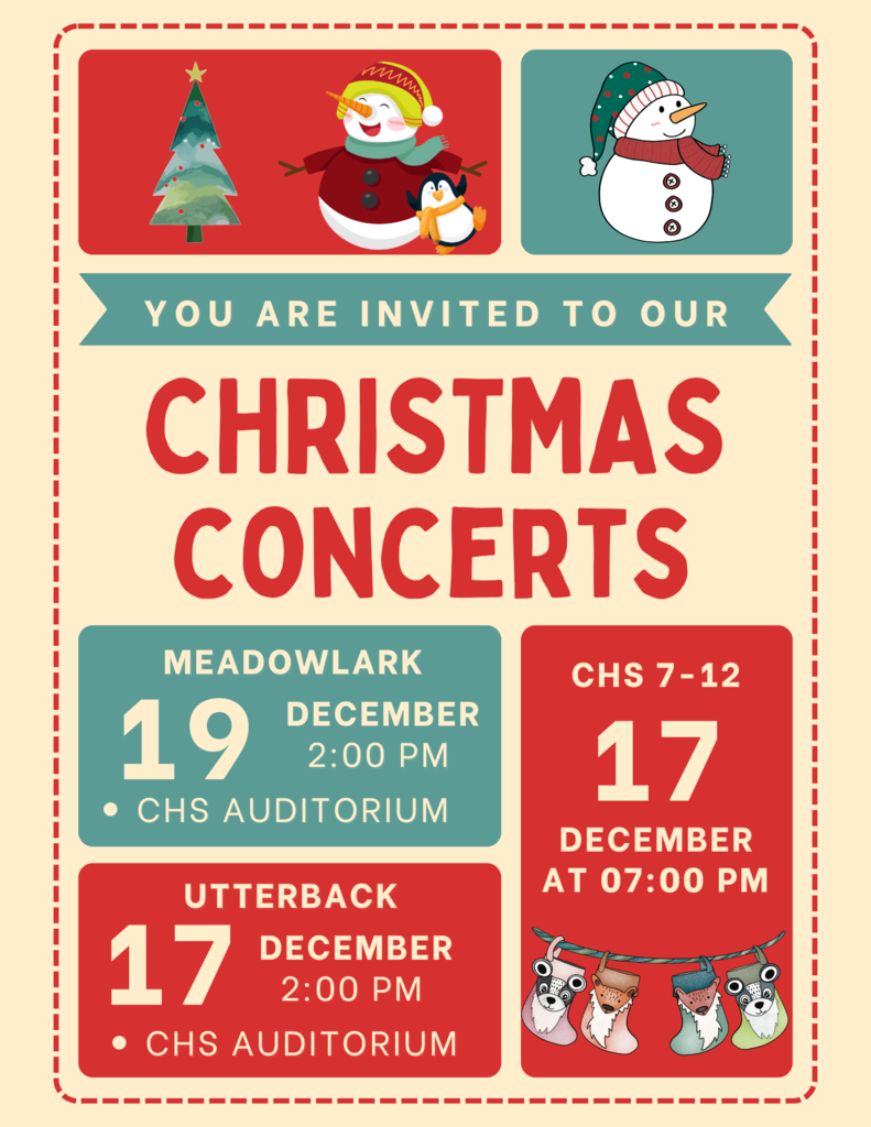 Christmas Concert Flyer
