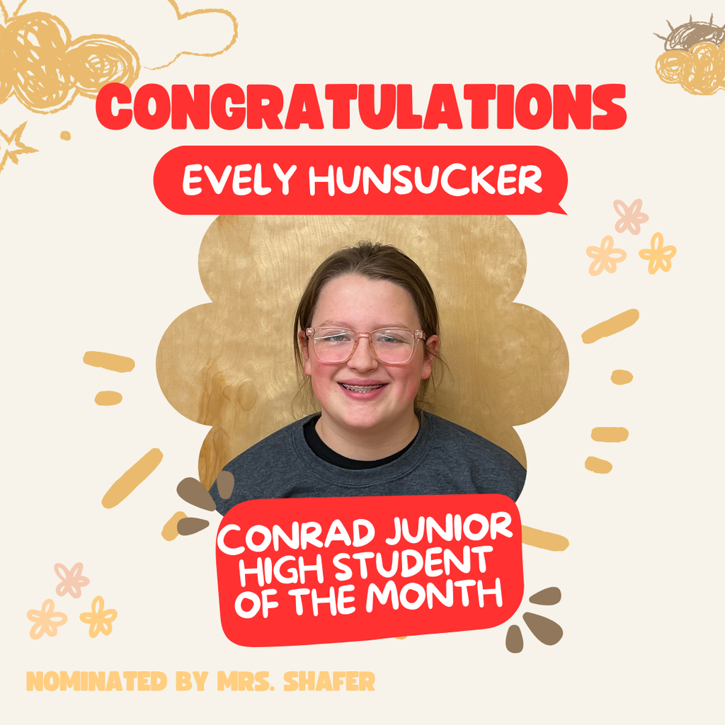 Junior High Student of the Month