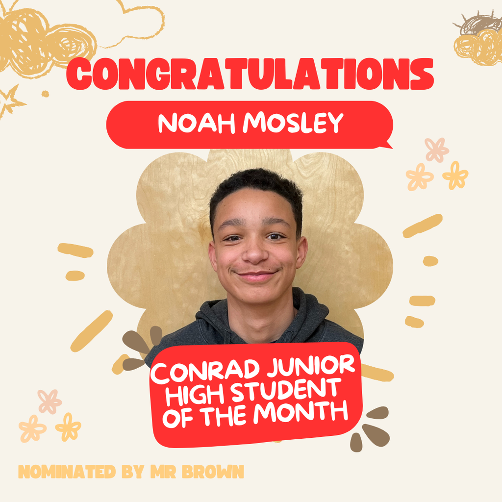 Junior High Student of the Month