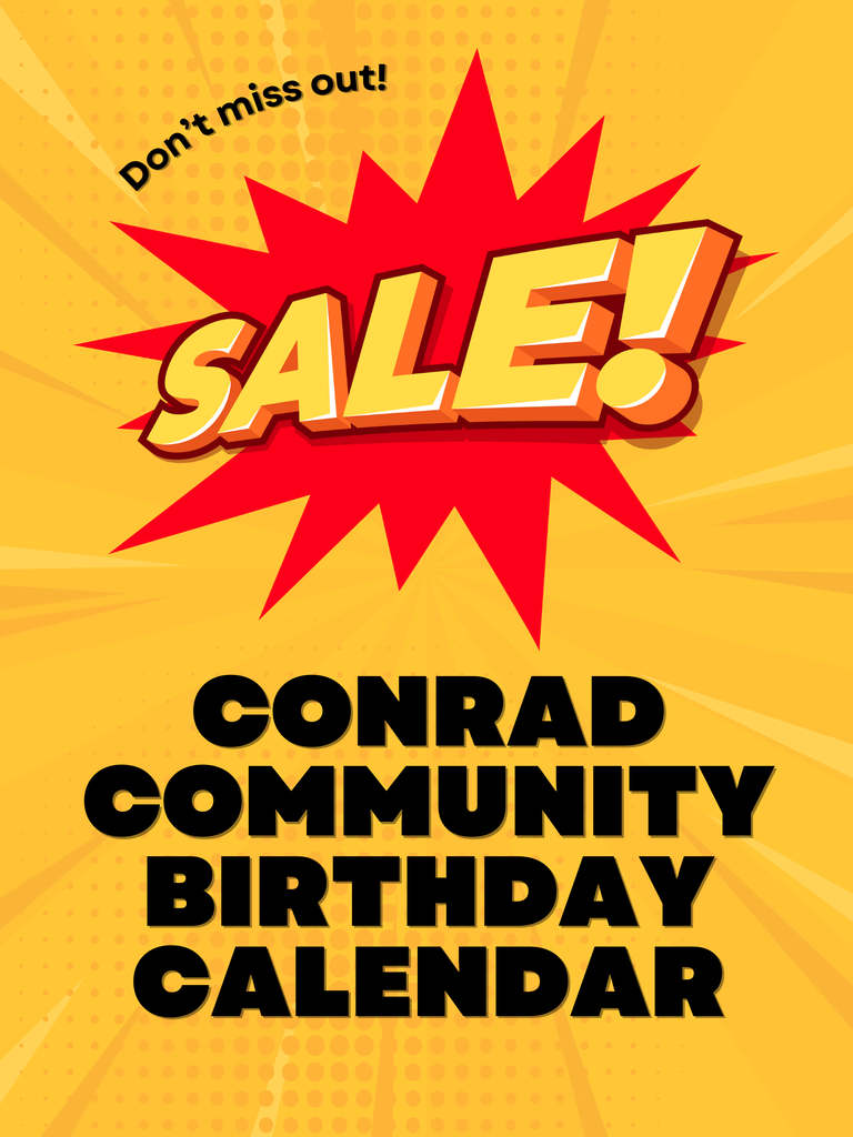 Community Calendar Sales