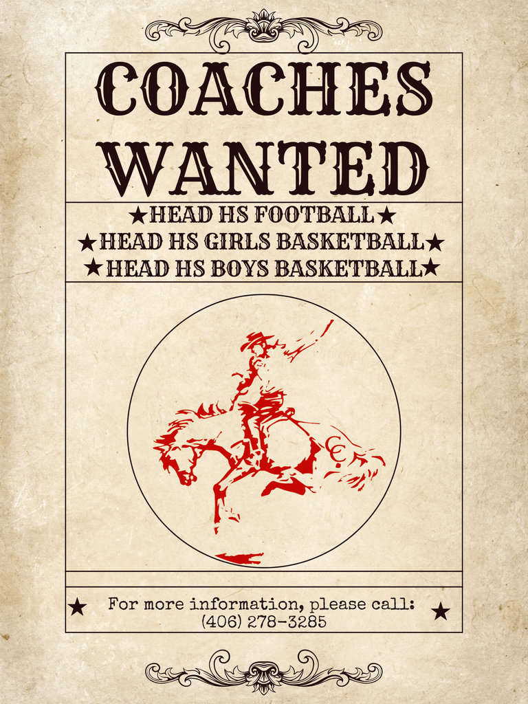 Coaches Wanted Ad
