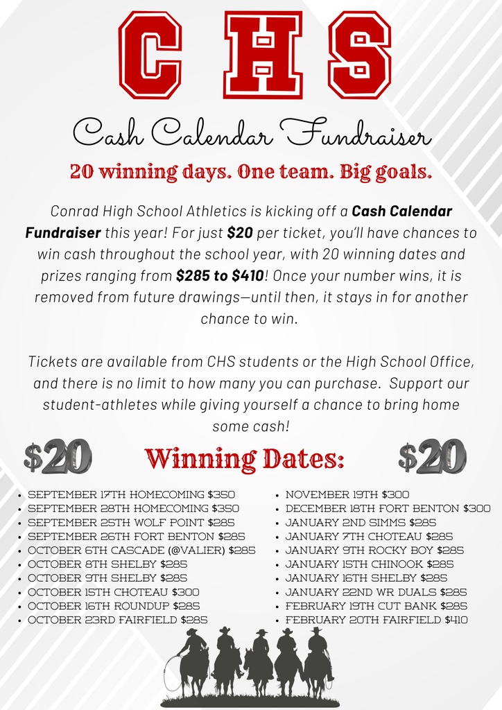 Cash Calendar Flyer