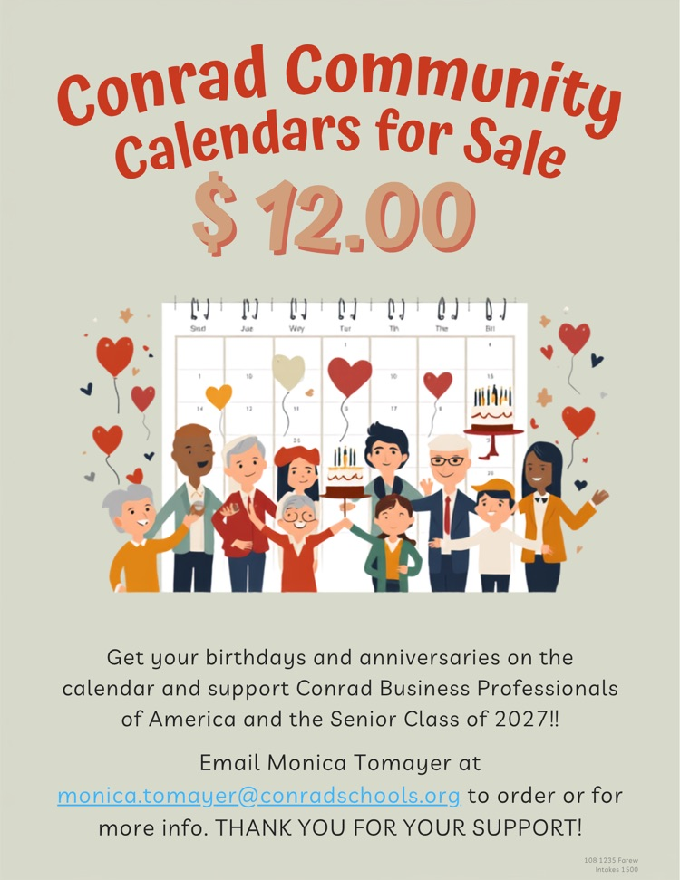 birthday calendar ad