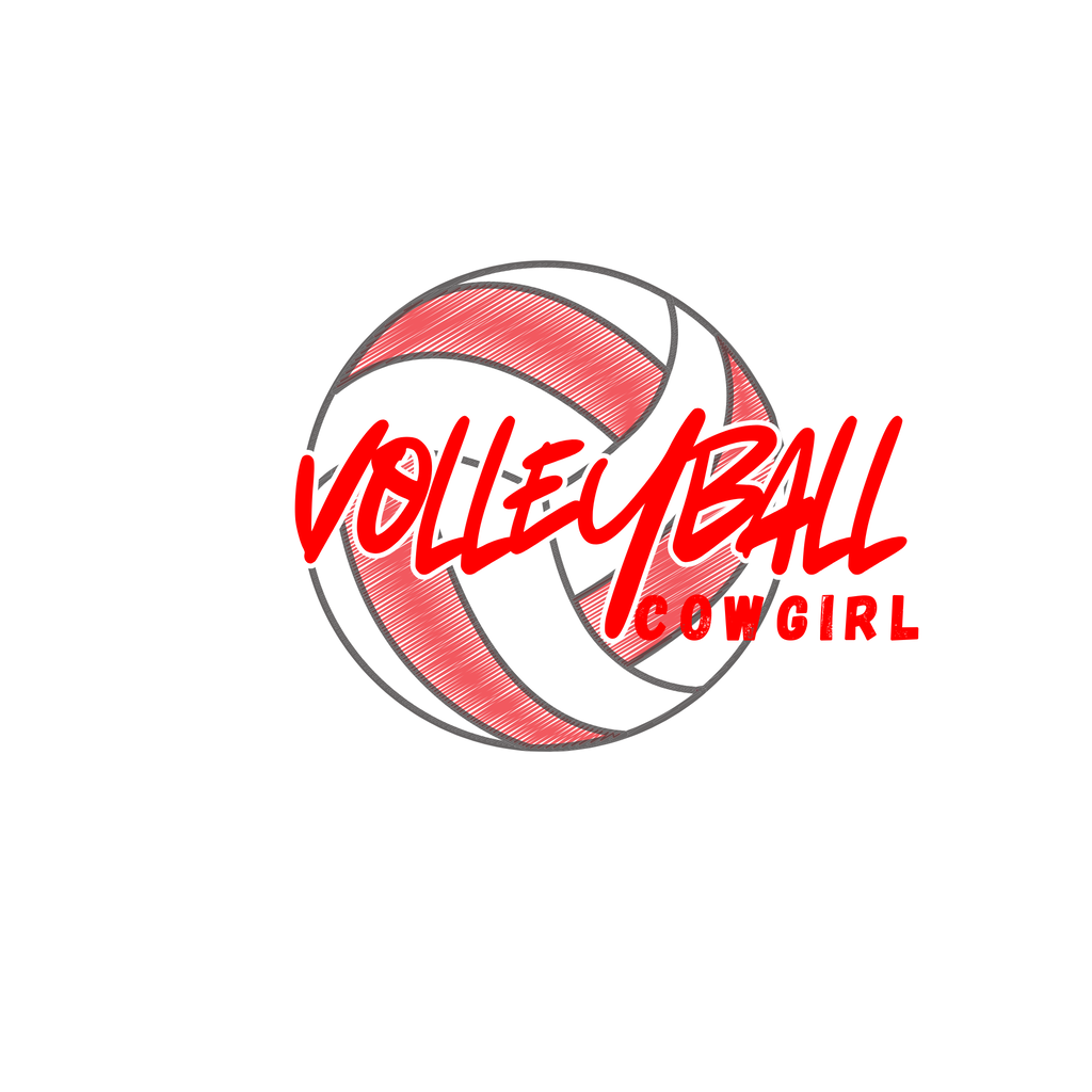 Cowgirl Volleyball Logo