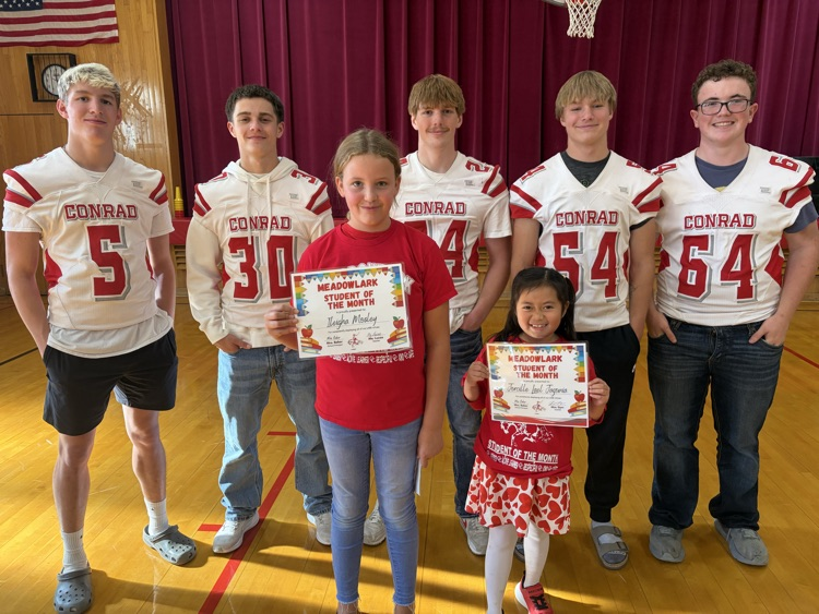 Meadowlark Students of the Month