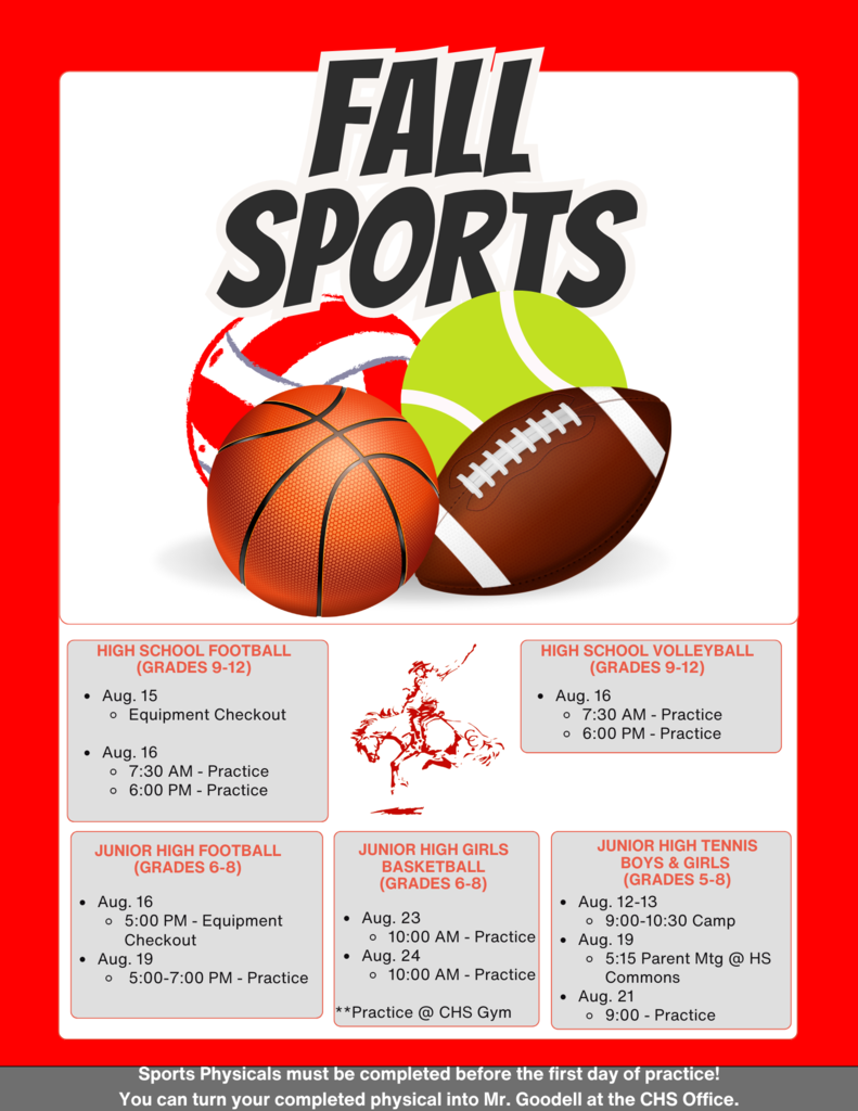 Fall Sports Flyer